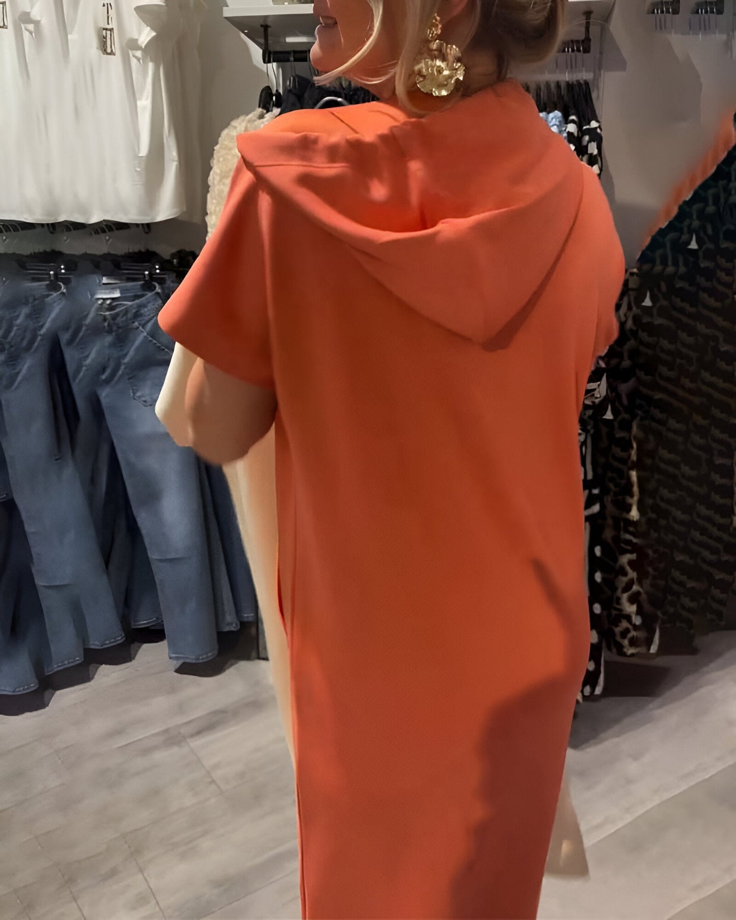 Linjel™ – Hoodieklänning