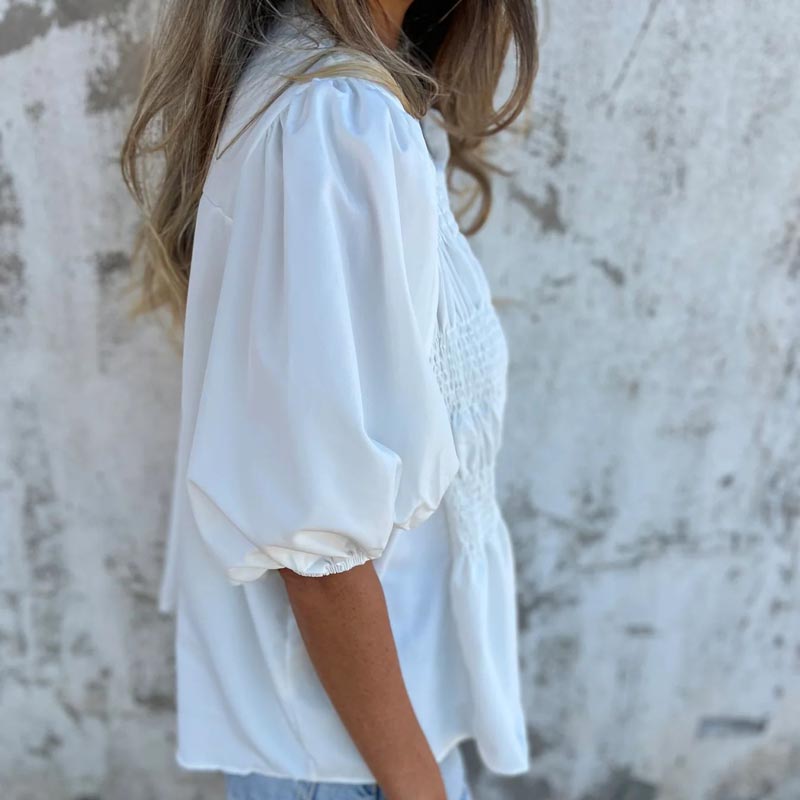 Alba™ – Boho-blus i Ibiza-stil