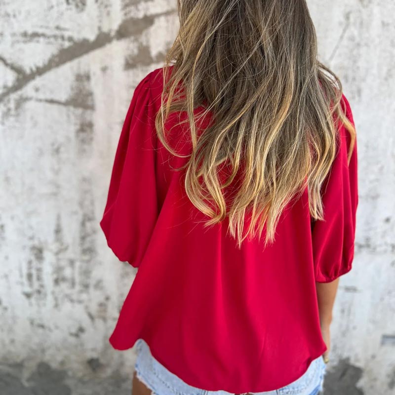 Alba™ – Boho-blus i Ibiza-stil