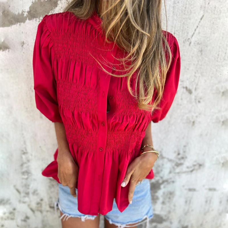 Alba™ – Boho-blus i Ibiza-stil