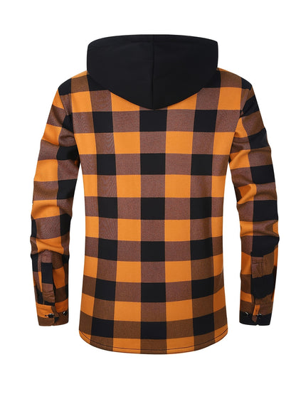 Lloyd™ | Rutig jacka med huva