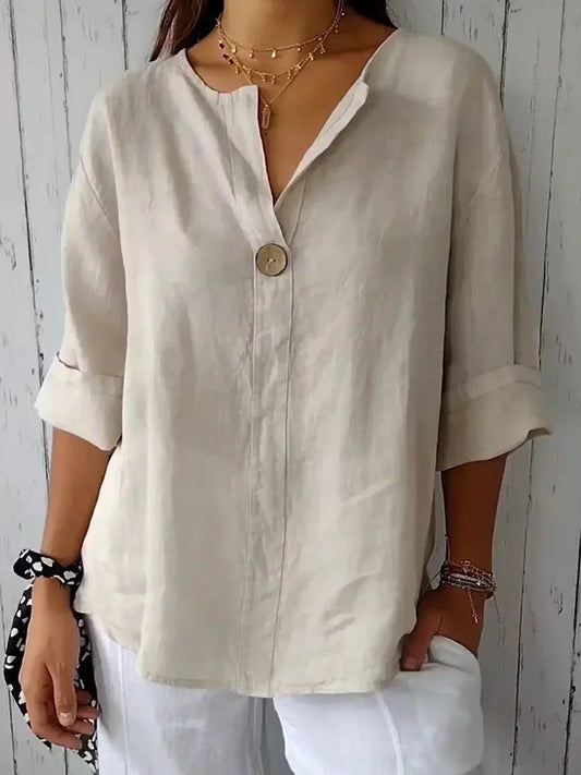 RONJA - Avslappnad Chic Blus