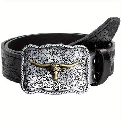 Jimmy™ | Cowboybälte (svart spänne)
