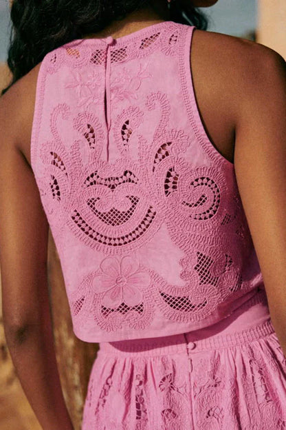 Carina™ | Virkad Sommar-Co-ord Set