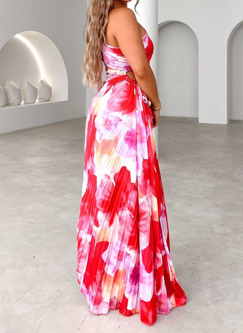 Ylvalie™ | Plisserad One-Shoulder Sommarklänning