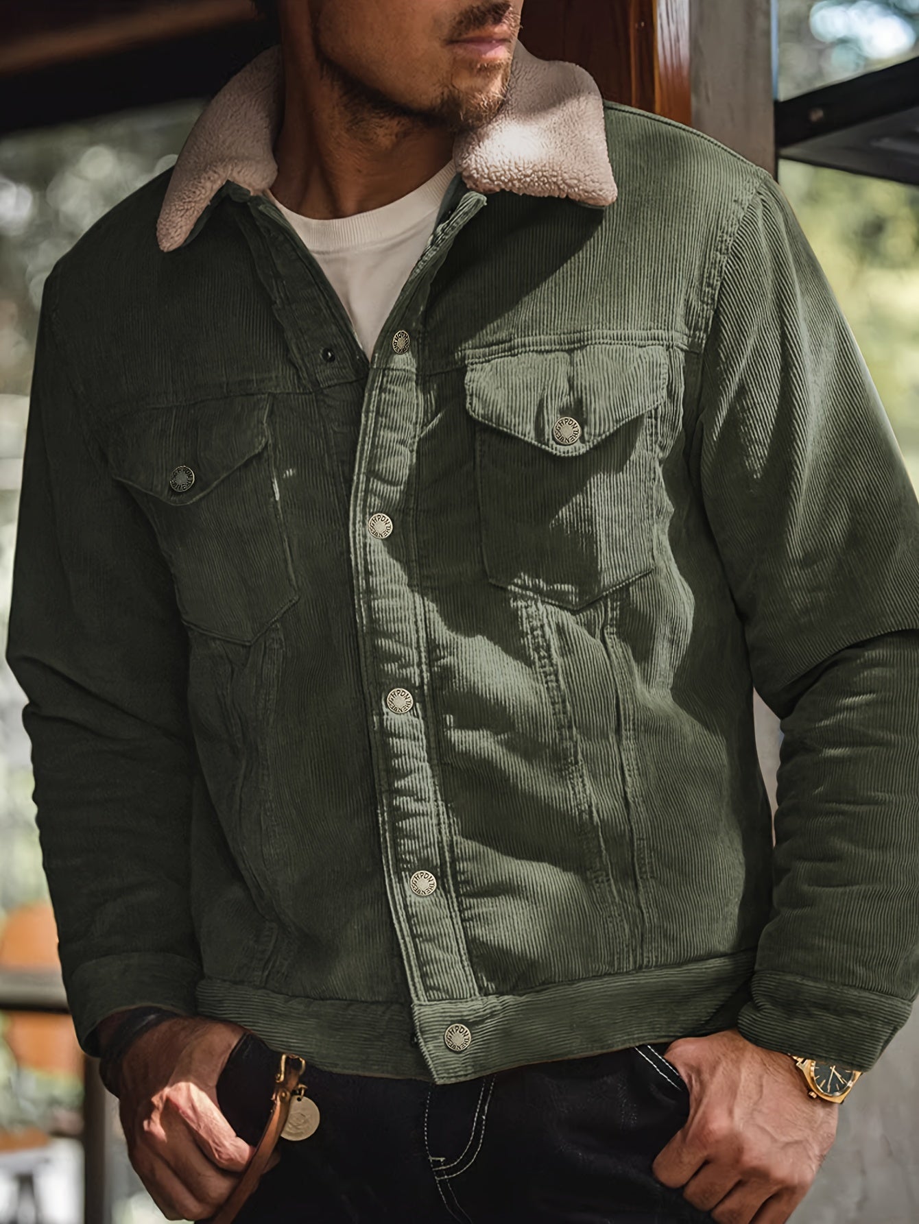 Casey™ | Jacka med fleecekrage