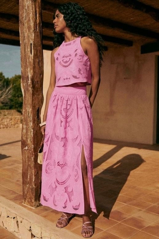Carina™ | Virkad Sommar-Co-ord Set