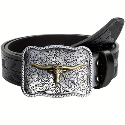 Jimmy™ | Cowboybälte (svart spänne)