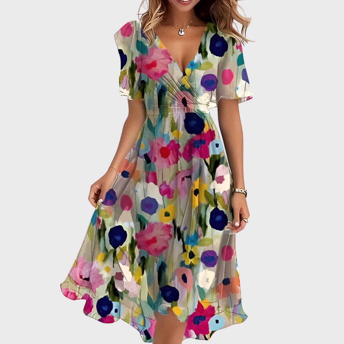 ILONA™ | Somrig sommarklänning
