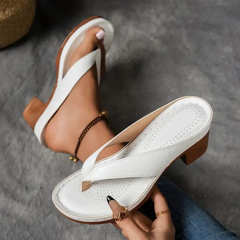 Teresia™ – ortopedisk sandal med klack