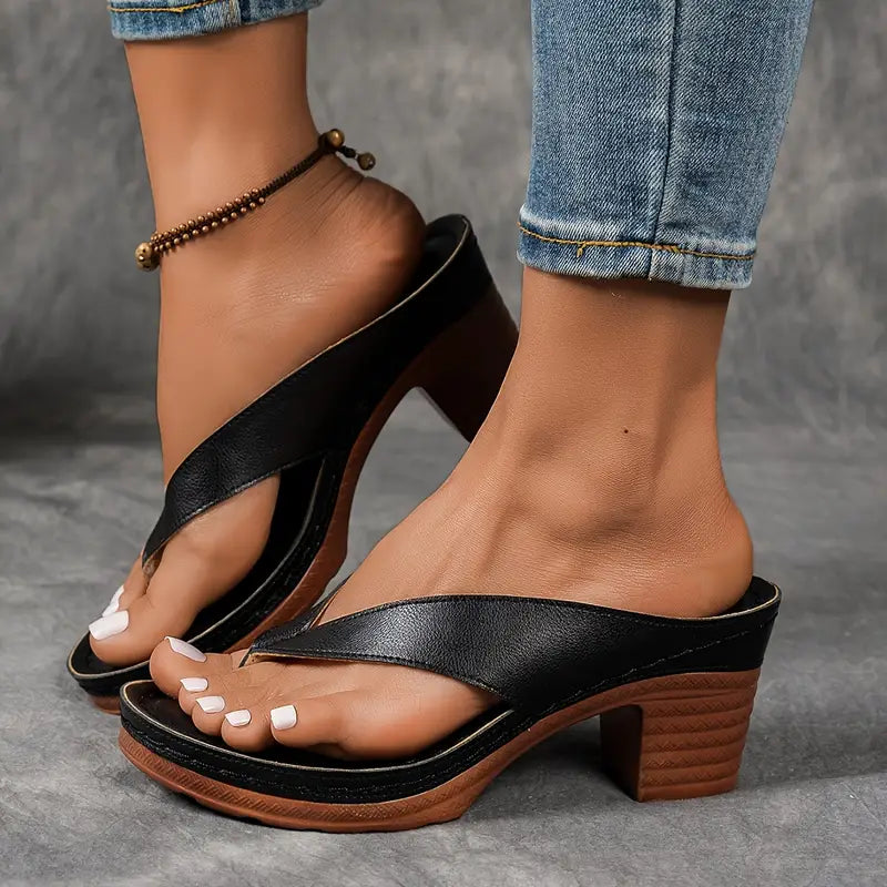 Teresia™ – ortopedisk sandal med klack