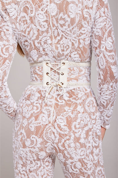 Alma™ | Elegant Jumpsuit med Markerad Midja