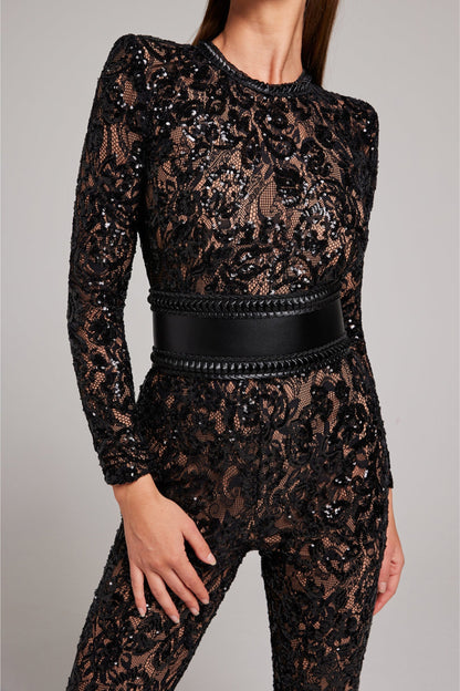 Alma™ | Elegant Jumpsuit med Markerad Midja
