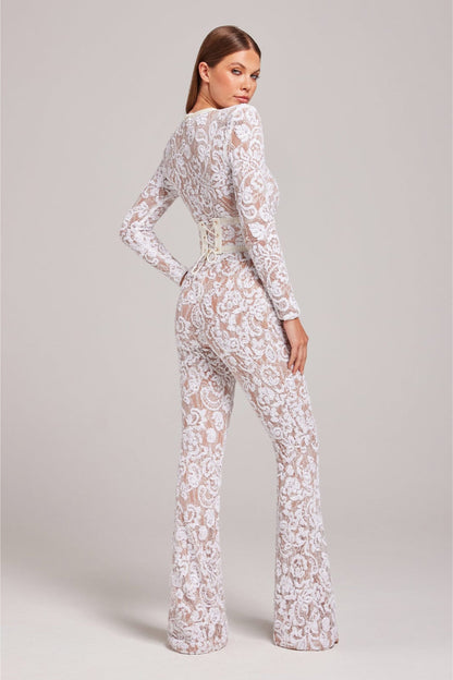 Alma™ | Elegant Jumpsuit med Markerad Midja