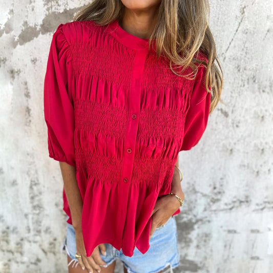Alba™ – Boho-blus i Ibiza-stil
