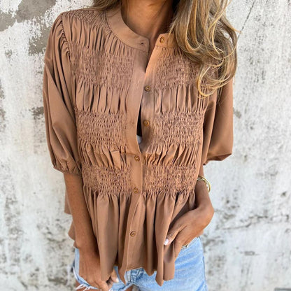 Alba™ – Boho-blus i Ibiza-stil