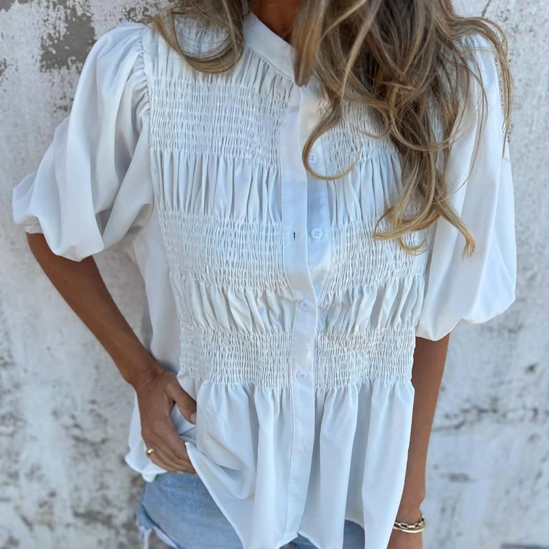 Alba™ – Boho-blus i Ibiza-stil